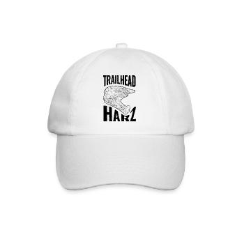 Mountain Bike T-Shirt Trailhead Resin - Baseball Cap - white/white - Front