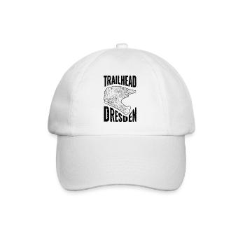 Mountain Bike T-Shirt Trailhead Dresden - Baseball Cap - white/white - Front