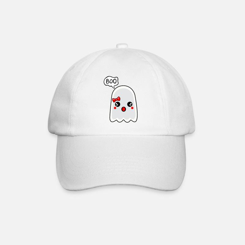 Ghost Of Disapproval - Baseballkappe - Weiß/Weiß