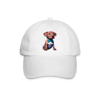 Labrador owner Labrador Retriever puppy - Baseball Cap - white/white - Front
