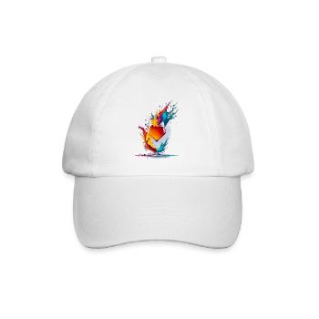 Cocktail - Baseball Cap - white/white - Front