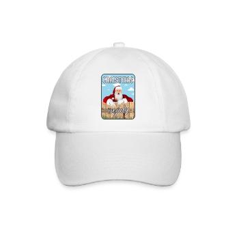 Christmas in July - Baseball Cap - white/white - Front