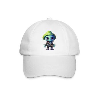 Alien Alien Pirate - Casquette classique - blanc/blanc - Devant