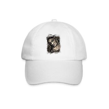Jesus god gud Maria Madonna Mariana Virgin Mary - Baseball Cap - white/white - Front