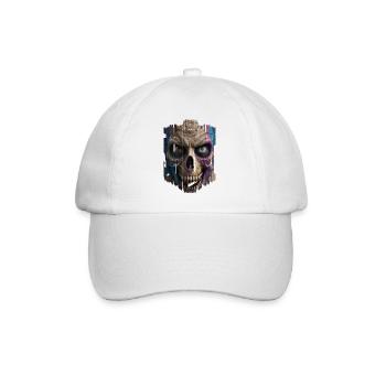 Graffiti Street Art Spray Colors Cool Artist Retro - Baseball Cap - white/white - Front