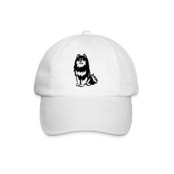 Finnish Lapphund - Baseball Cap - white/white - Front
