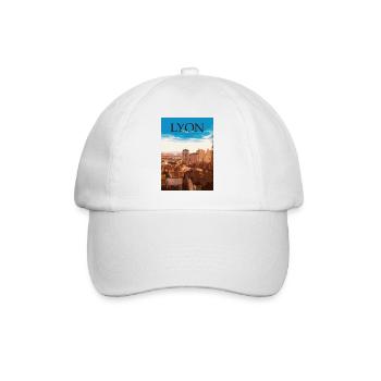 Lyon - Casquette classique - blanc/blanc - Devant
