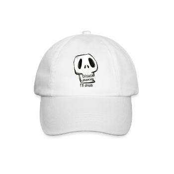 til death - Casquette classique - blanc/blanc - Devant