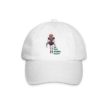 Clown / Circus / Carnival / Carnival / Playful - Baseball Cap - white/white - Front