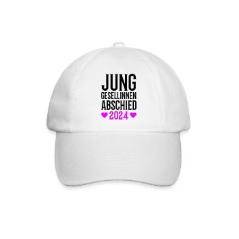 Hen party 2024 - Baseball Cap - white/white - Front