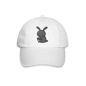 rabbit - Baseball Cap - white/white - Front