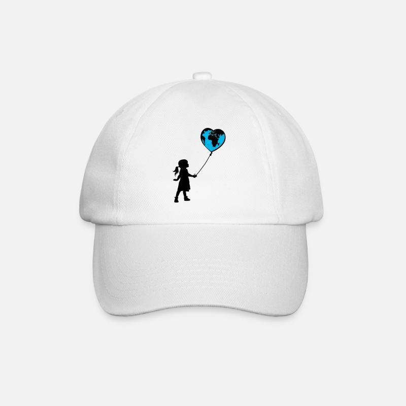 Planète Terre - Casquette classique - blanc/blanc