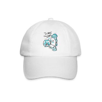 Time to love - Earth - Baseball Cap - white/white - Front