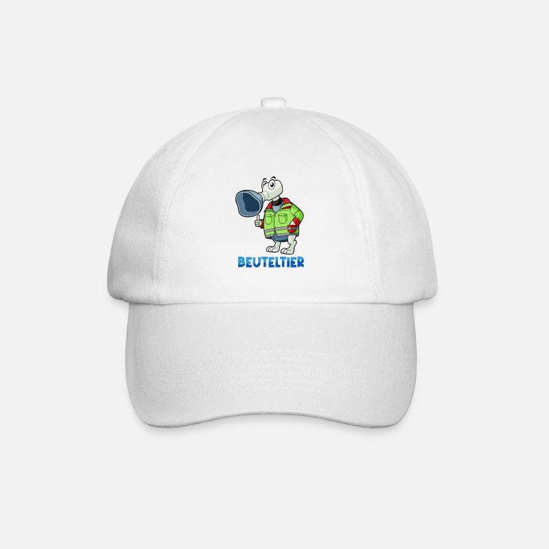 Marsupial / Service de secours et d’anesthésie - Casquette classique - blanc/blanc