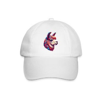 Alpaka - Baseballkappe - Weiß/Weiß - Vorne