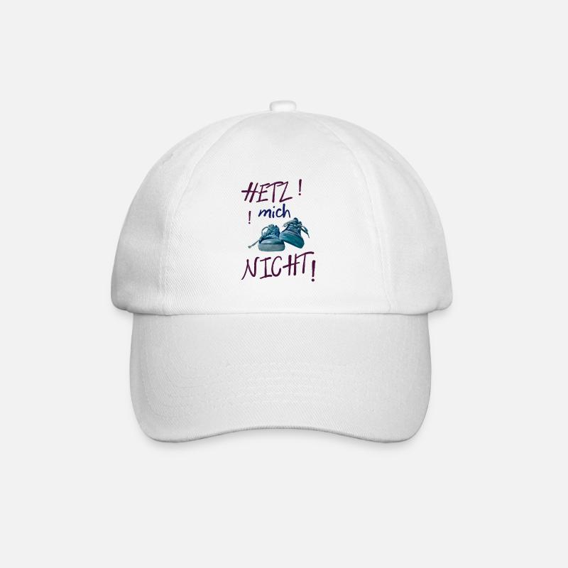 Don't rush colorful sneaker statement - Baseball Cap - white/white