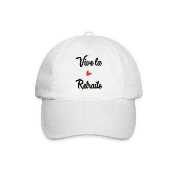 RETIREMENT. COLLEAGUE. RETIREMENT. RETIRED. RETIREMENT. - Baseball Cap - white/white - Front