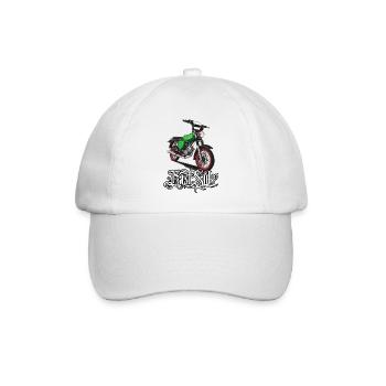 S51 (vert) // Illustration - Casquette classique - blanc/blanc - Devant