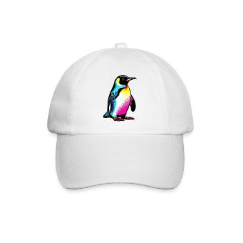 Pingouin - Casquette classique - blanc/blanc - Devant