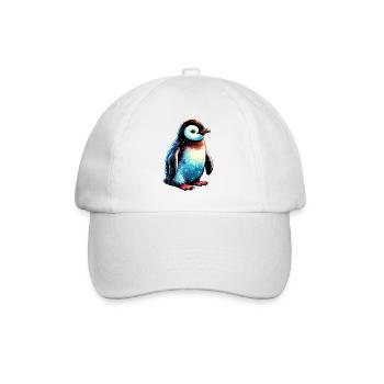 Pingouin - Casquette classique - blanc/blanc - Devant