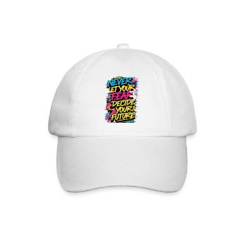 graffiti street art spray citations rétro rap - Casquette classique - blanc/blanc - Devant