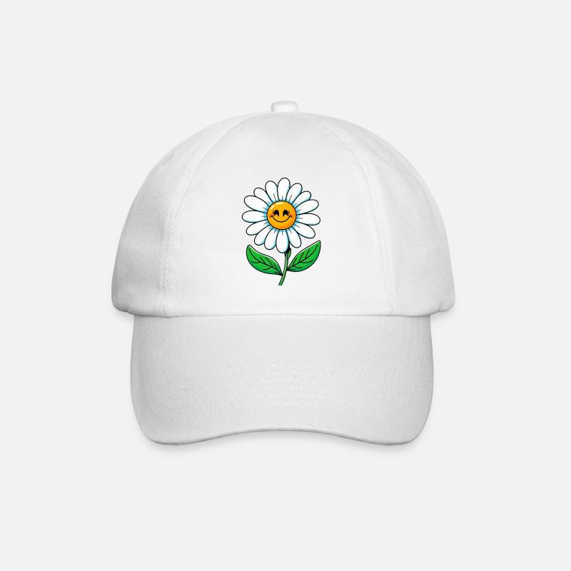 Pâquerette - Casquette classique - blanc/blanc