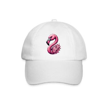 Flamant - Casquette classique - blanc/blanc - Devant