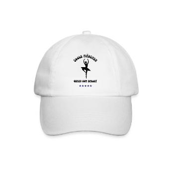 COOLE MÄDCHEN GEHEN ZUM BALLETT Outfit Tänzerin - Baseballkappe - Weiß/Weiß - Vorne