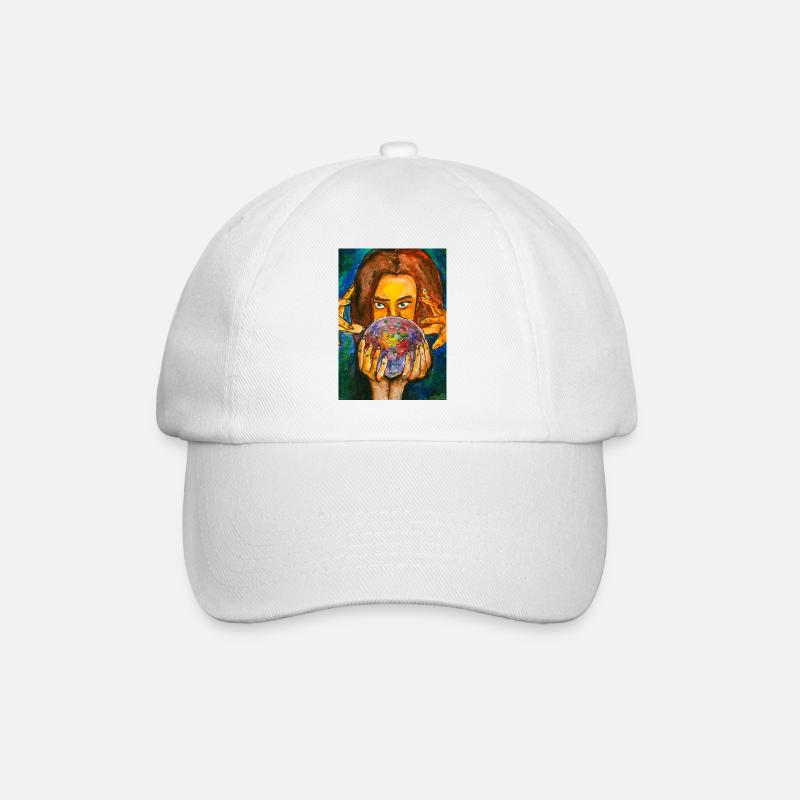 Le voyant - Casquette classique - blanc/blanc
