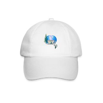 80s 90s Mountain Coffee Mug Austria Tyrol - Baseball Cap - white/white - Front