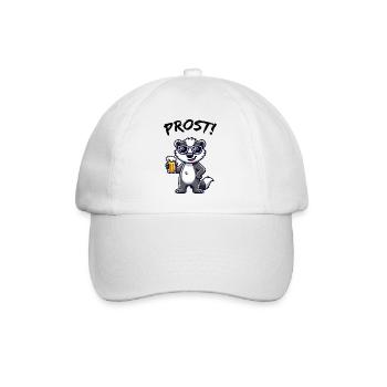 Bière Badger Cheers - Casquette classique - blanc/blanc - Devant