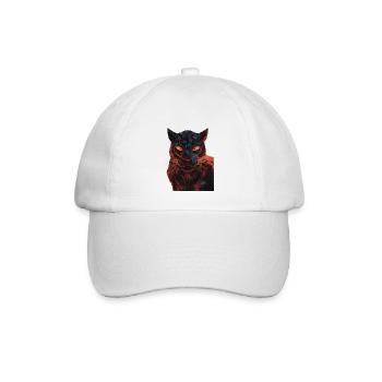 Panther - Baseball Cap - white/white - Front