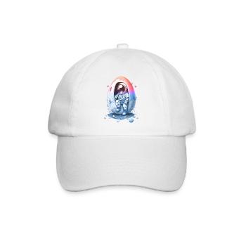 Pâques Pâques Lapin Veille de Pâques Dimanche de Pâques Oeuf de Pâques Printemps - Casquette classique - blanc/blanc - Devant