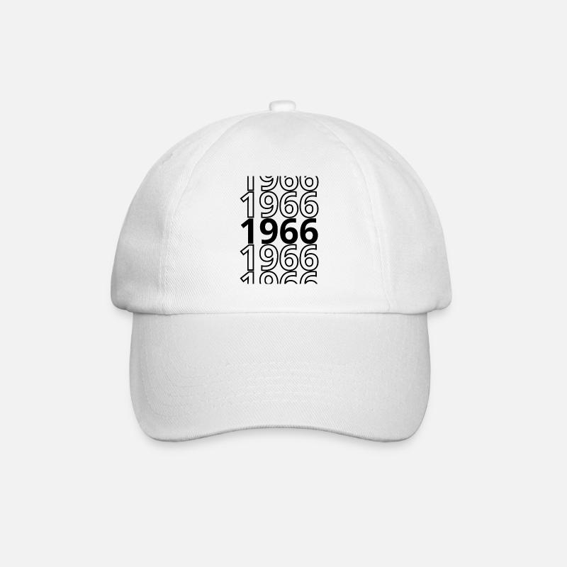 1966 1966 1966 - Baseballkappe - Weiß/Weiß