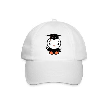 Oiseau Graduation Collège Graduation Chapeau École - Casquette classique - blanc/blanc - Devant