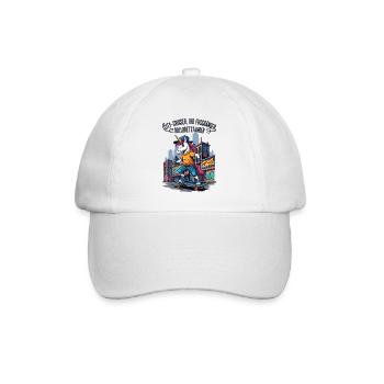 Skater Unicorn Urban - Baseball Cap - white/white - Front