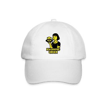 New Graphic Order #1 - Baseballkappe - Weiß/Weiß - Vorne