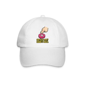 Vous l’aimez ? Then + Me – Chemise amusante pour les médias sociaux - Casquette classique - blanc/blanc - Devant
