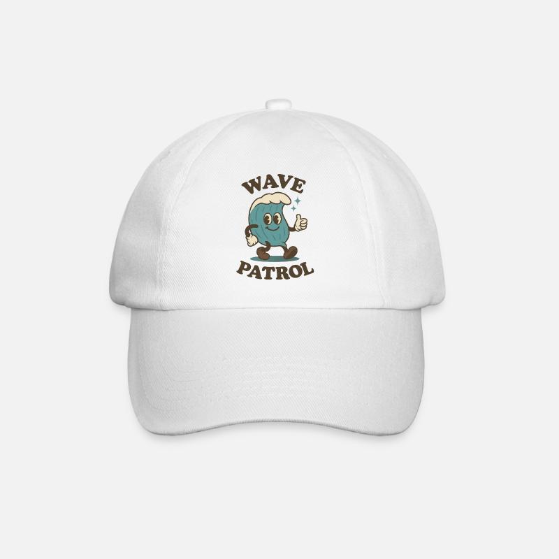 Patrouille des vagues - Casquette classique - blanc/blanc