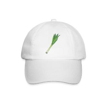 Poireau - Casquette classique - blanc/blanc - Devant