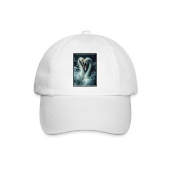 Swans Swan - Baseball Cap - white/white - Front
