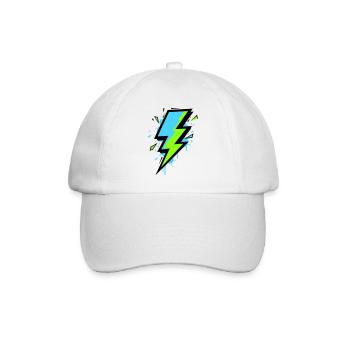 Ray of Modern Electricity - Baseball Cap - white/white - Front