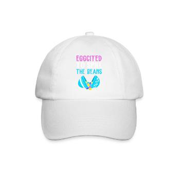 Gender Reveal Easter Mom-to-be - Baseball Cap - white/white - Front