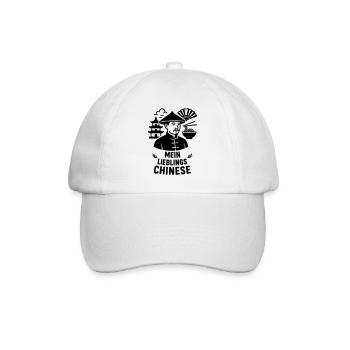 My favorite Chinese - Baseball Cap - white/white - Front