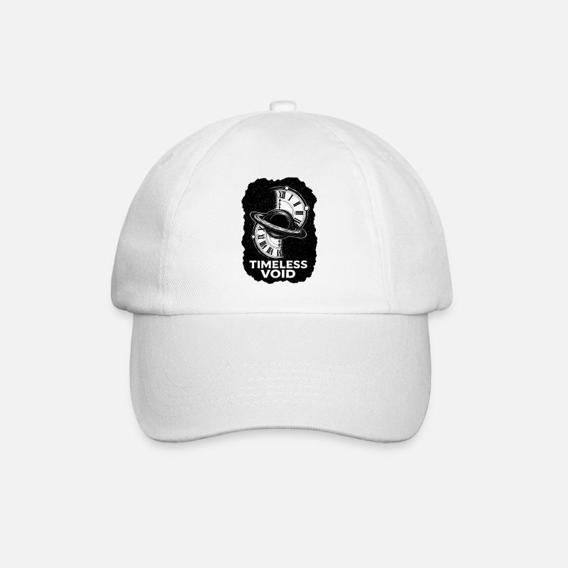 TIMELESS VOID – The Black Hole of Time - Baseball Cap - white/white