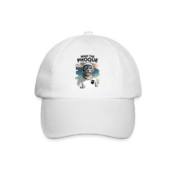 Corsican Humor Gift What the Seal Island Souvenir - Baseball Cap - white/white - Front