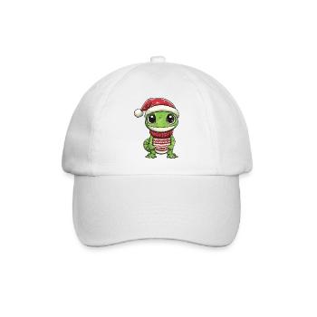 Noël de Noël Lizard - Casquette classique - blanc/blanc - Devant