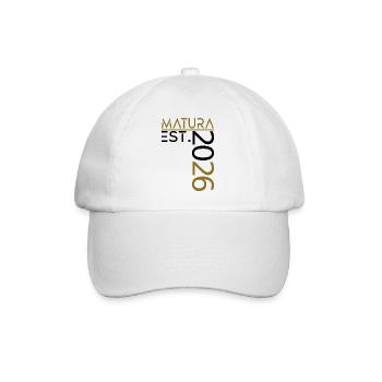 Maturité 2026 - Casquette classique - blanc/blanc - Devant