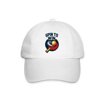 Spin to Win - Ping Pong - Casquette classique - blanc/blanc - Devant