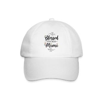 Happy To Be Grandma Grandma Gift - Baseball Cap - white/white - Front